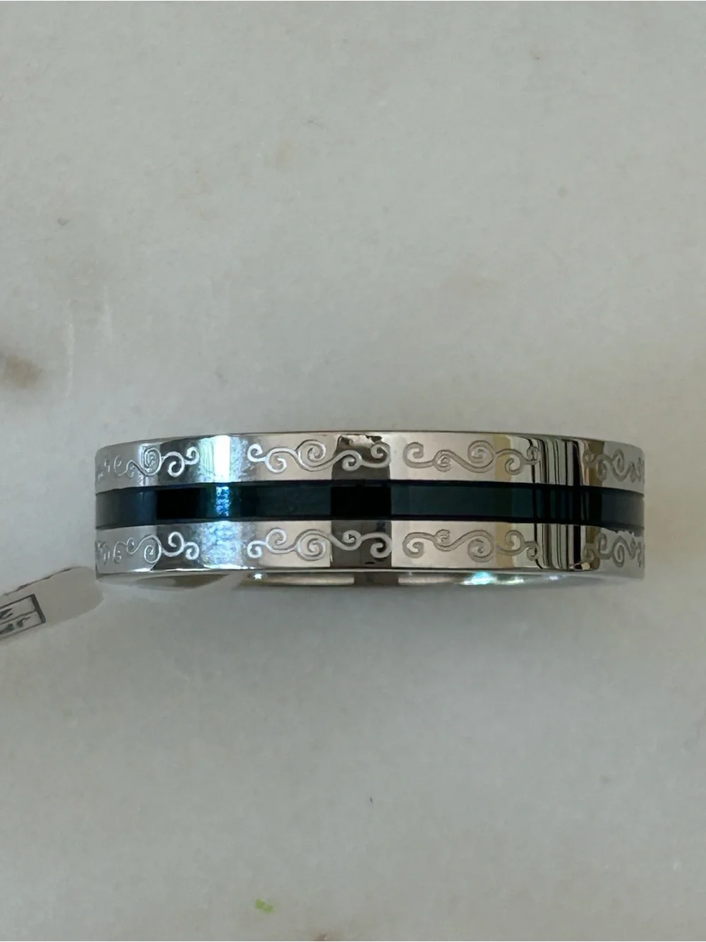 Inori | Stainless Steel Designer Ring | Size 11.5